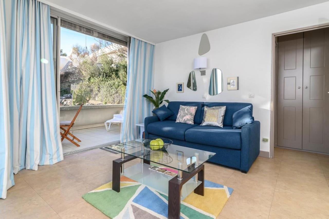 Air-Conditioned Apartment With Sea View Furnished Terrace & Parking Cap-d'Ail Exterior photo
