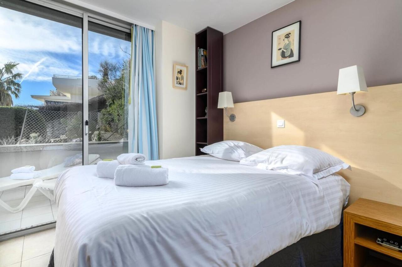 Air-Conditioned Apartment With Sea View Furnished Terrace & Parking Cap-d'Ail Exterior photo
